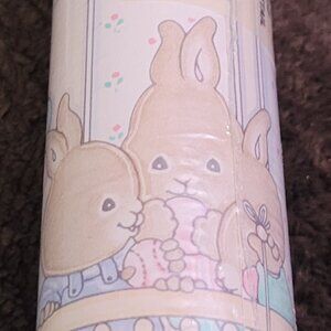 Kellwood Co. Pre Pasted Wallpaper Border Baby Bunnies Grandfather Clock NEW!!